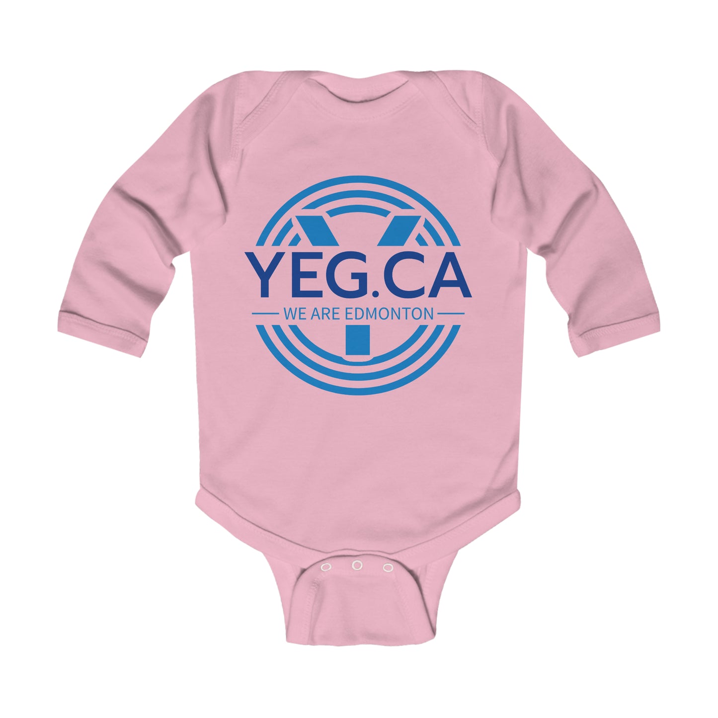 YEG Infant Long Sleeve Bodysuit (logo on front)